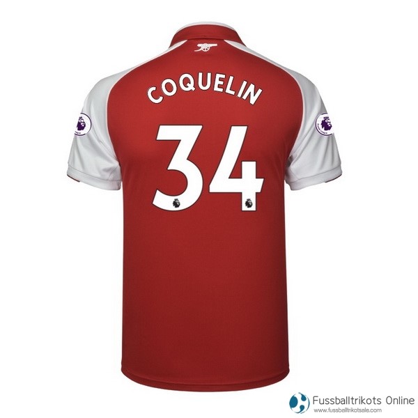 Arsenal Trikot Heim Coquelin 2017-18 Fussballtrikots Günstig